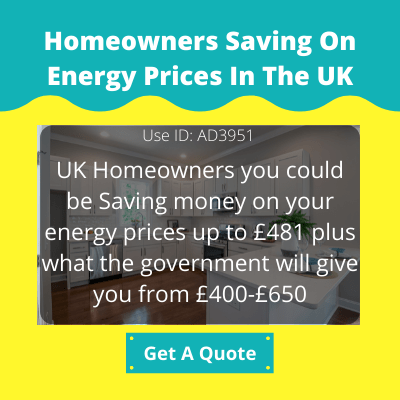 UK Homeowners Saving money on energy bills prices AD3951 04